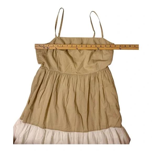 J.Crew Factory Square Neck Tiered
Dress 10 Women's Neutral
Colorblock - Picture 6 of 7